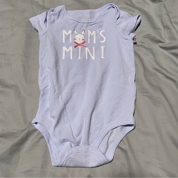 NWOT First Impressions Purple Moms Mini Onesie 12M - Picture 1 of 2